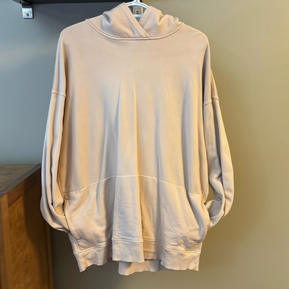 Lululemon Perfectly Oversized Hoodie- Ivory Peach - Picture 2 of 4